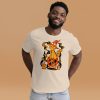 Orange Cat Shirt “Magical Cat of Fortune” Cat T-Shirt Design - Image 3