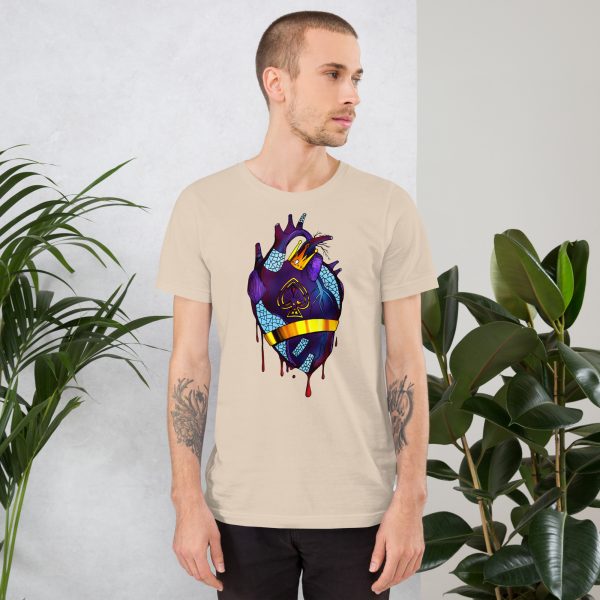 Purple Heart Shirt "Royal Heart" Heart T-Shirt - Image 10