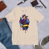 Purple Heart Shirt "Royal Heart" Heart T-Shirt