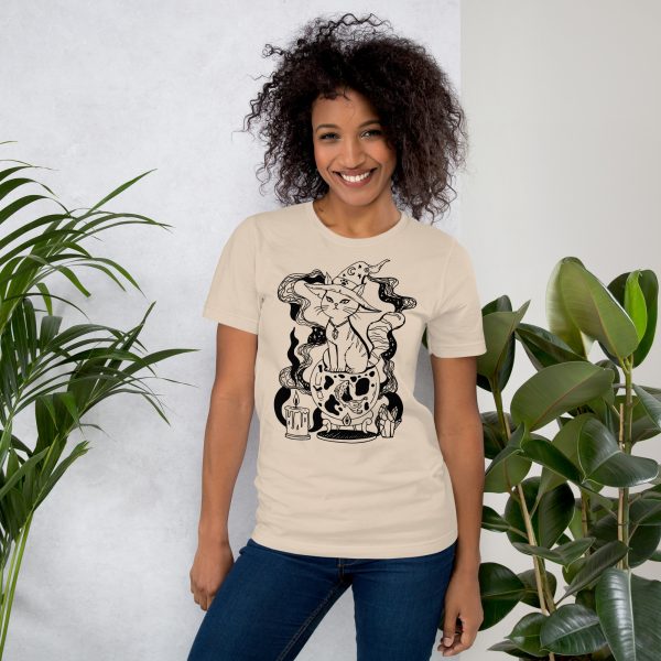 Cat Shirt “Magical Cat of Fortune” Cat T-Shirt Design UNISEX - Image 4