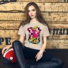 CMYK Pink Cat Shirt “Magical Cat of Fortune” Cat T-Shirt Design - Image 4
