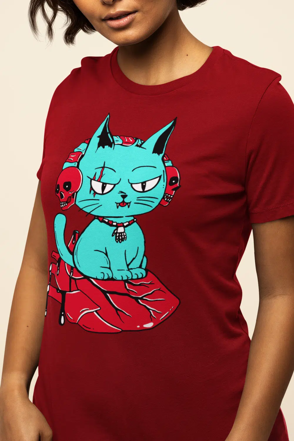 Cat Shirt by Artist Kenal Louis