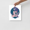 Pink Scorpio Art “Scorpio Goddess No. 1” | Scorpio Woman Art - Image 2