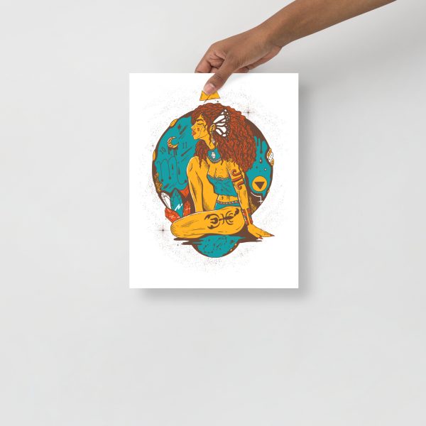 Cafe Scorpio Art “Scorpio Goddess No. 1” | Scorpio Woman Art - Image 2
