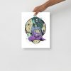 Purple Scorpio Art “Scorpio Goddess No. 1” | Scorpio Woman Art - Image 2