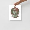 Sage Green Scorpio Art “Scorpio Goddess No. 1” | Scorpio Woman Art - Image 2