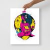 CMYK Pink Scorpio Art “Scorpio Goddess No. 1” | Scorpio Woman Art