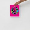 CMYK Pink Sagittarius Art “Sagittarius Beauty” Sagittarius Drawing - Image 3