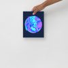 Blue Sagittarius Art “Sagittarius Beauty” Sagittarius Drawing - Image 3