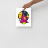 CMYK Pink Scorpio Art “Scorpio Goddess No. 1” | Scorpio Woman Art - Image 3