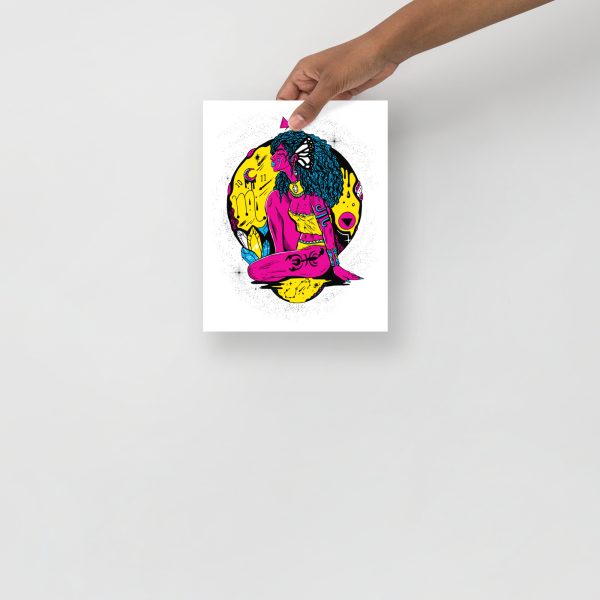 CMYK Pink Scorpio Art “Scorpio Goddess No. 1” | Scorpio Woman Art - Image 3