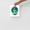 Green Scorpio Art “Scorpio Goddess No. 1” | Scorpio Woman Art - Image 3
