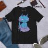 Mountain Blue Cat Shirt “Wicked Cat on a Heart” Cat T-Shirt Design