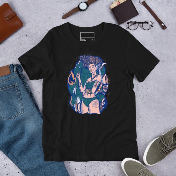 Pink Sagittarius Shirt "Sagittarius Goddess No 1" Sagittarius Fashion T-shirts - Image 2