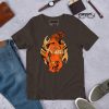 Black and Orange Scorpio Shirt "Scorpio Beauty" | Scorpio Shirts for Women - Image 2