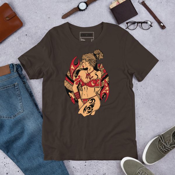 Royal Red Scorpio Shirt "Scorpio Beauty" | Scorpio Shirts for Women - Image 3