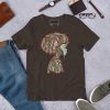 Sage Green Afrocentric Fashion Tees "Beautiful Mind" Afrocentric Art - Image 3