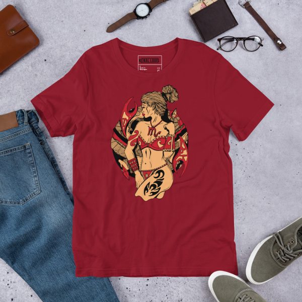 Royal Red Scorpio Shirt "Scorpio Beauty" | Scorpio Shirts for Women - Image 2