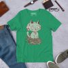 Sage Green Cat Shirt “Wicked Cat on a Heart” Cat T-Shirt Design - Image 3