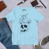 Skull Shirt "Magical Cat and Skull" Skull T-shirt - Image 2