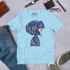 Pink Afrocentric Fashion Tees "Beautiful Mind" Afrocentric Art - Image 4