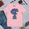 Pink Afrocentric Fashion Tees "Beautiful Mind" Afrocentric Art - Image 3