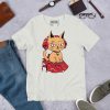 Royal Red Cat Shirt “Wicked Cat on a Heart” Cat T-Shirt Design