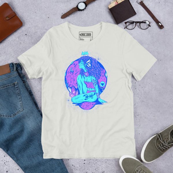 Blue Scorpio Shirt "Scorpio Goddess No. 1" | Scorpio Shirts for Women - Image 5