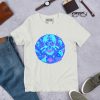 Blue Skull Shirt “Circle of Humanity” Skull T-shirt - Image 4
