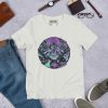 Purple Skull Shirt "Circle of Humanity" Skull T-shirt