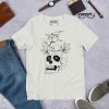 Skull Shirt "Magical Cat and Skull" Skull T-shirt