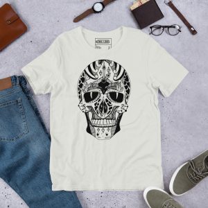 Skull Shirt "Time Skull" | Creative Skull T-shirt
