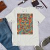 Cafe Afrocentric Fashion T-shirt – African Mask Art Atok - Image 7
