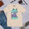 Purple Cat Shirt “Wicked Cat on a Heart” Cat T-Shirt Design - Image 5