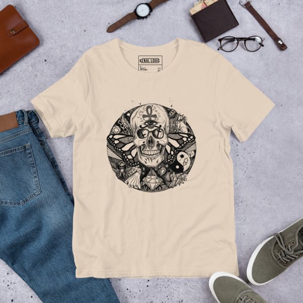 Skull Shirt "Circle of Humanity" Skull T-shirt - Image 3