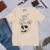 Skull Shirt "Magical Cat and Skull" Skull T-shirt - Image 3