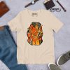 Black and Orange Sagittarius Shirt "Sagittarius Goddess No 1" Sagittarius Fashion T-shirts