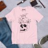 Skull Shirt "Magical Cat and Skull" Skull T-shirt - Image 4