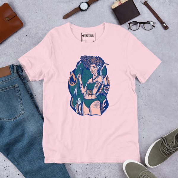 Pink Sagittarius Shirt "Sagittarius Goddess No 1" Sagittarius Fashion T-shirts - Image 5
