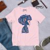 Pink Afrocentric Fashion Tees "Beautiful Mind" Afrocentric Art - Image 5