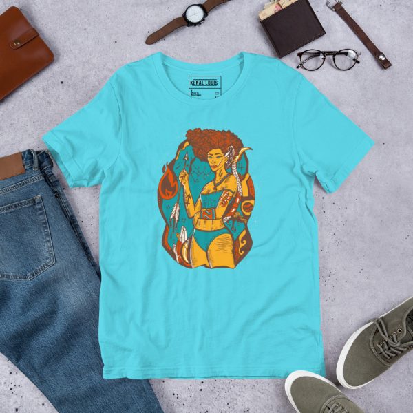 Cafe Sagittarius Shirt "Sagittarius Goddess No 1" Sagittarius Fashion T-shirts - Image 4