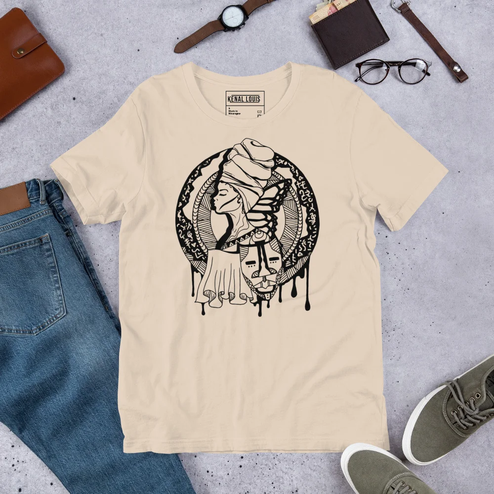 Afrocentric Woman T-Shirt - Tribe Queen Graphic Tee