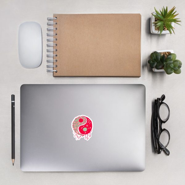 Primec Yin Yang Crystals and Night Sky - Yin Yang Stickers