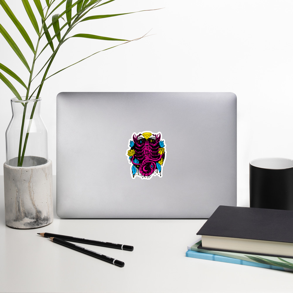 CMYK Mystic Scorpio Zodiac - Scorpio Stickers - Image 5