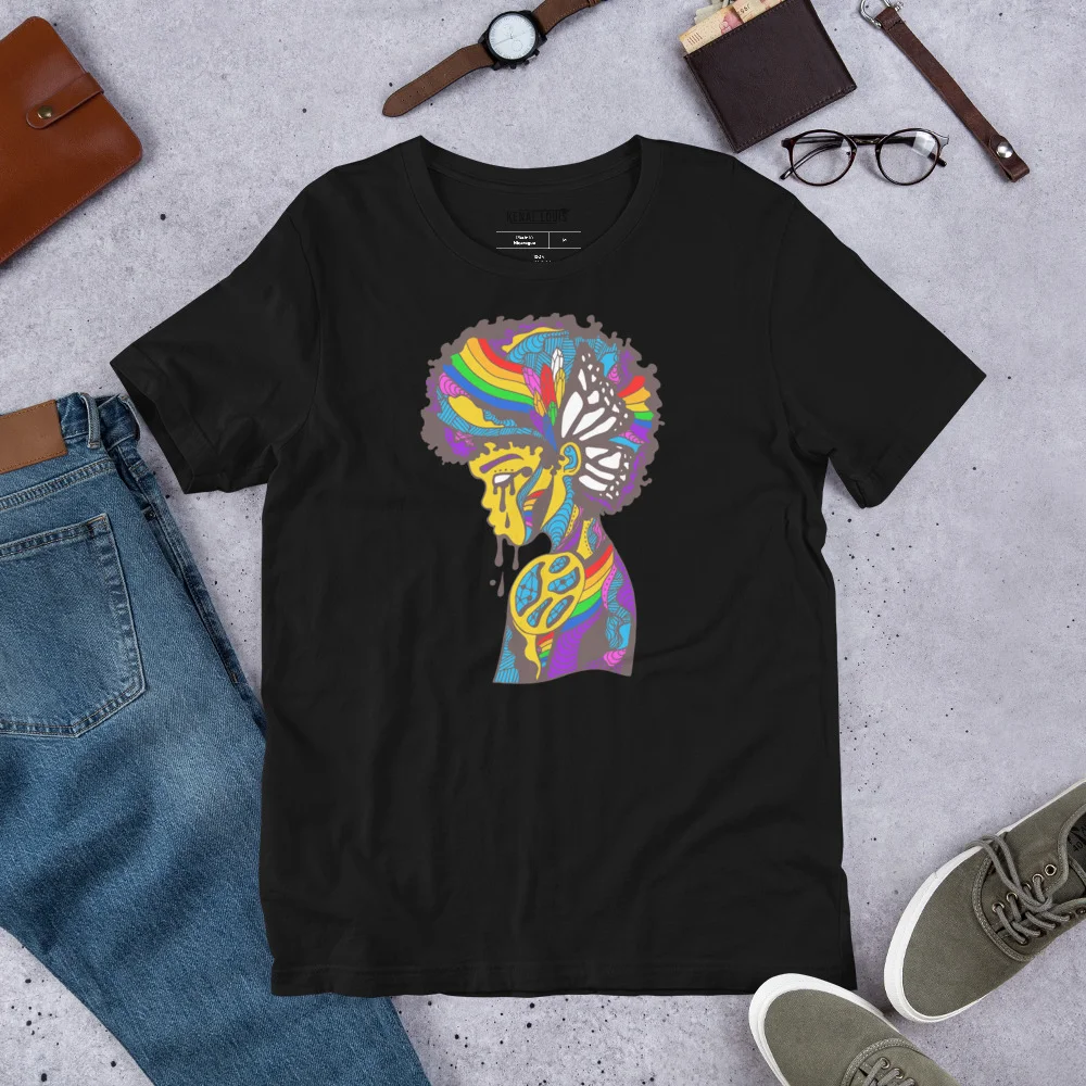 Pride T-Shirt - Beauty in the Struggle Rainbow Tee
