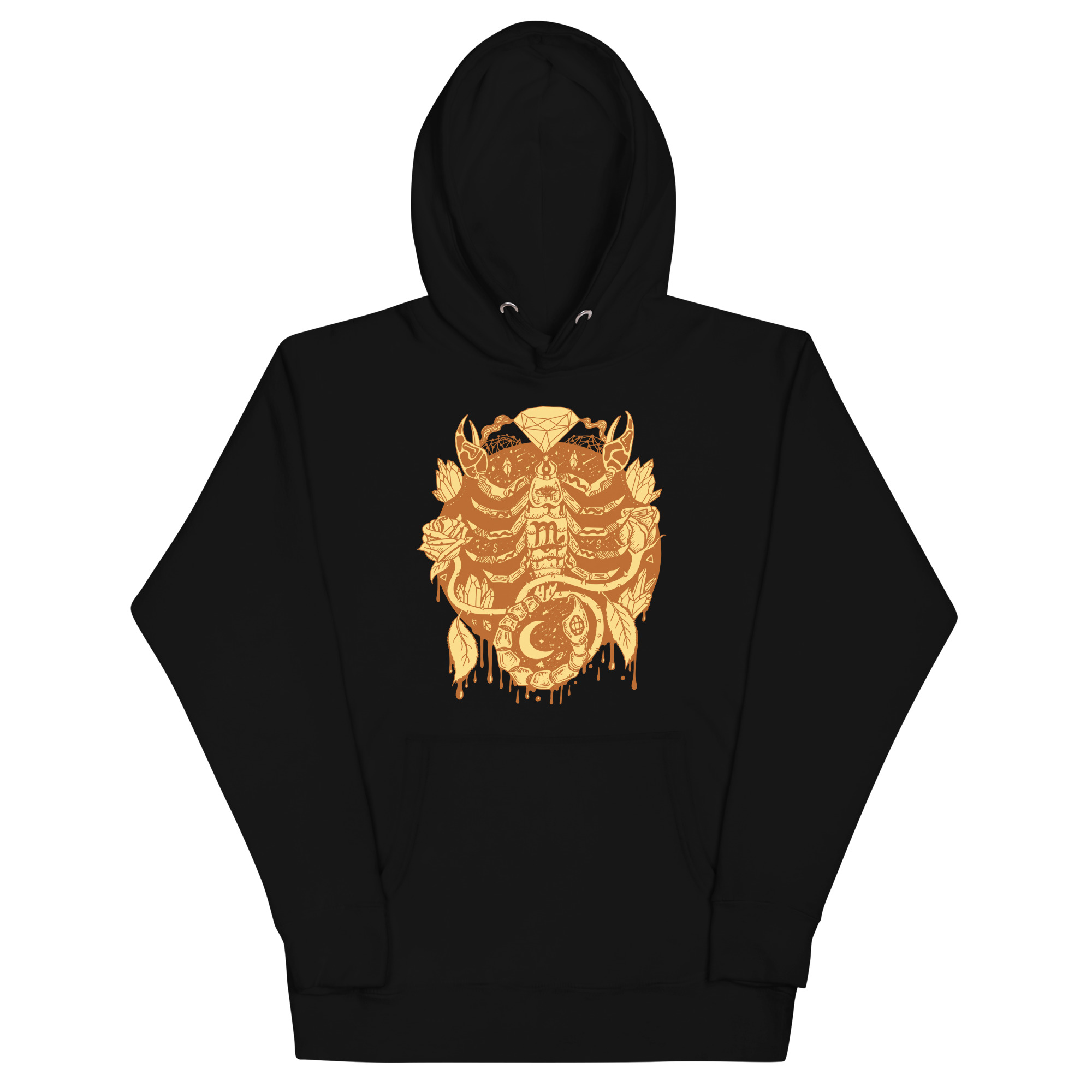 Terracotta Mystic Scorpio Zodiac - Scorpio Hoodie