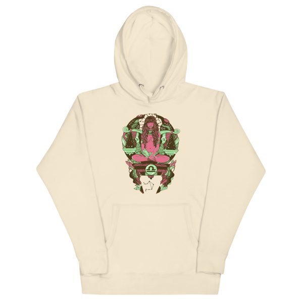 Pink and Green Libra Beauty - Libra Hoodie