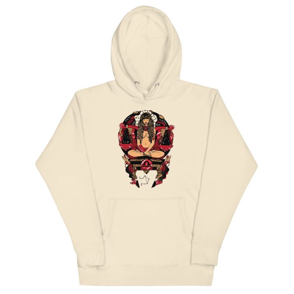 Cream and Red Libra Beauty - Libra Hoodie