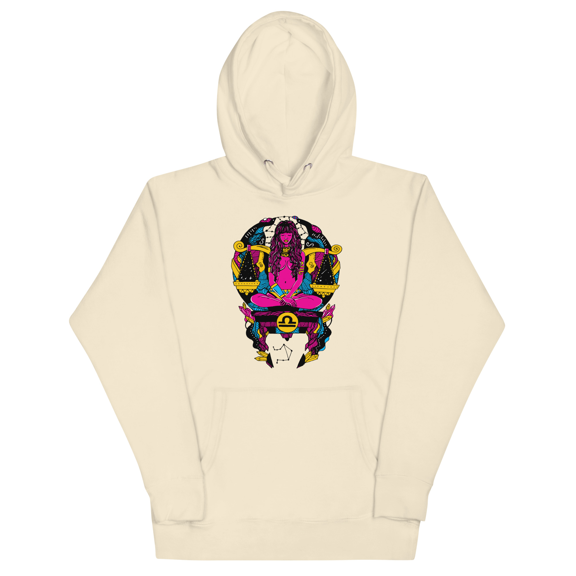 CMYK Libra Beauty Libra Hoodie – Bold Zodiac Streetwear
