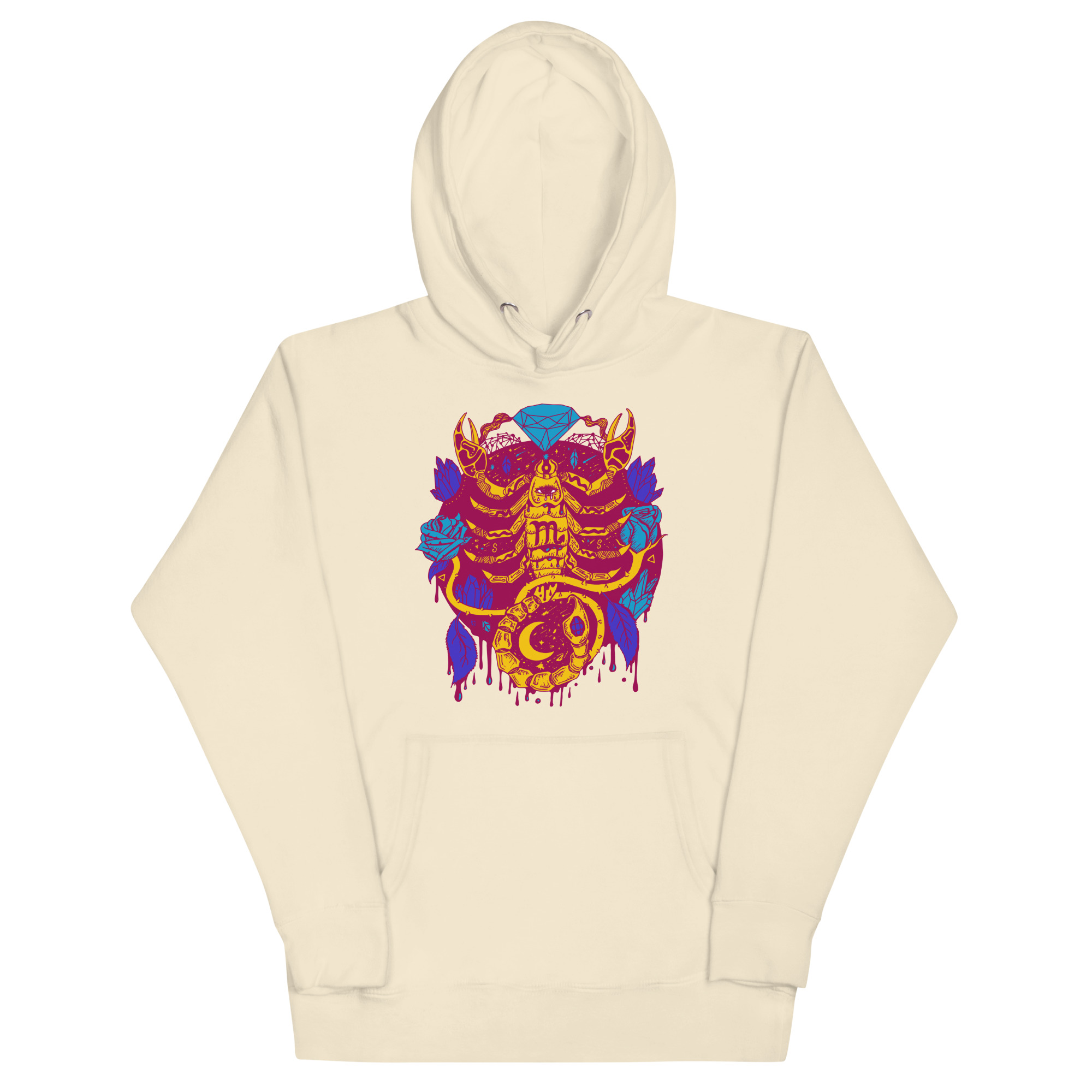 Triadic Mystic Scorpio Zodiac - Scorpio Hoodie